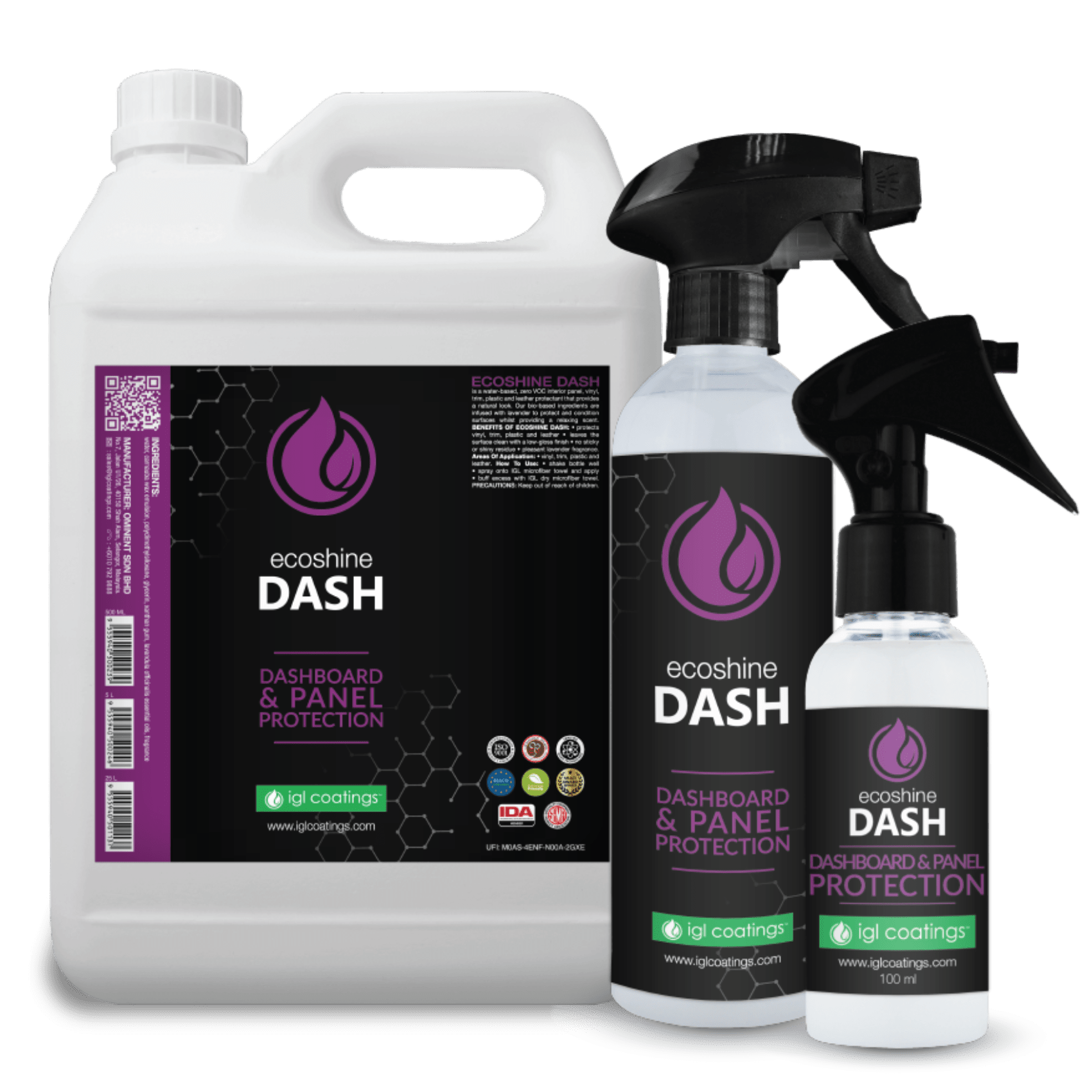 IGL DASH - műszerfalápoló spray